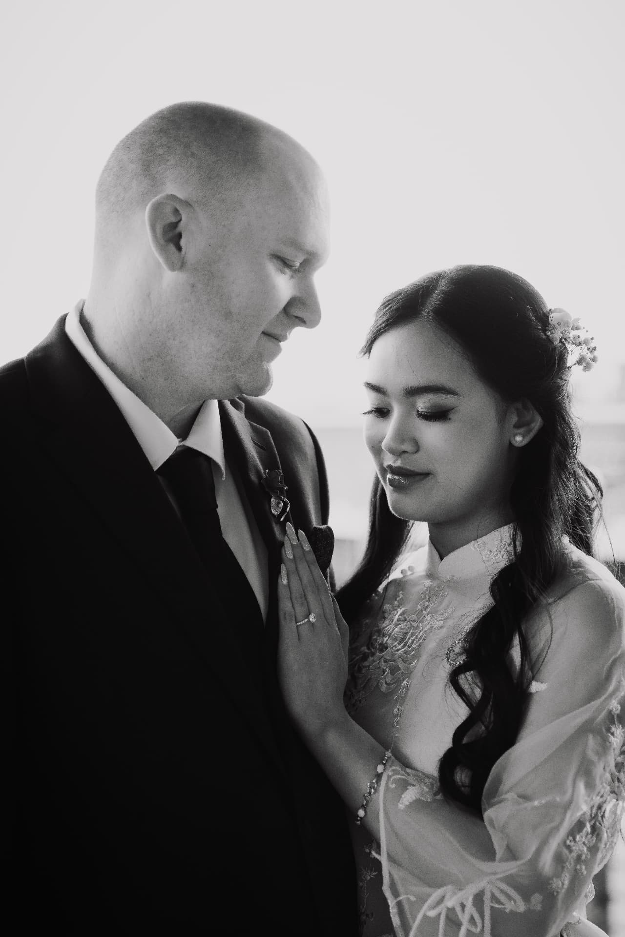 Wedding · Black & white