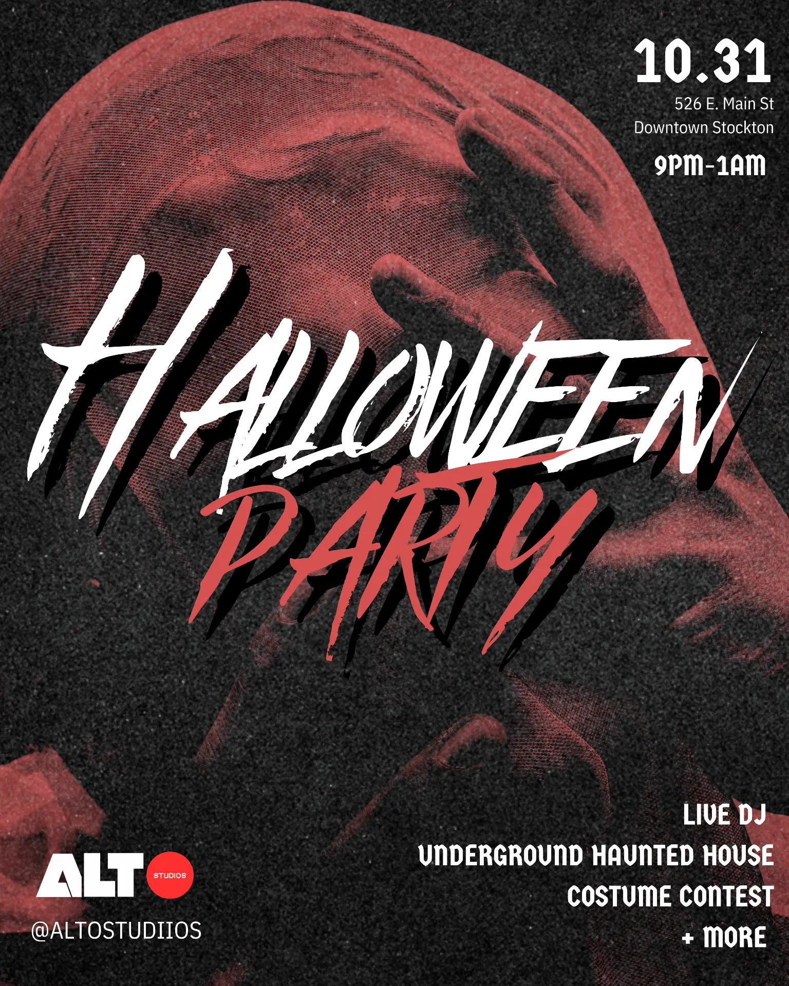 Halloween Party — original event flyer