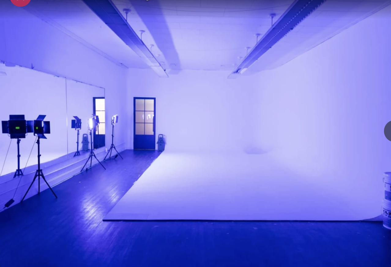 Alto Studios cyclorama wall and production floor
